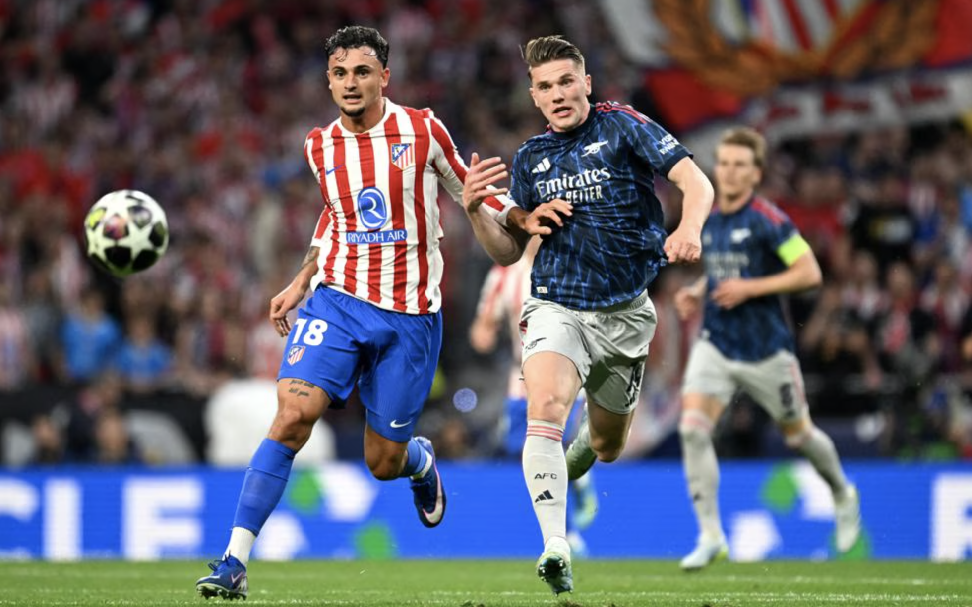 Arsenal cầm hòa Atletico Madrid, rộng cửa vào chung kết Champions League