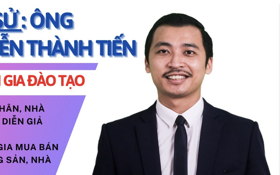 Diễn giả Nguyễn Thành Tiến bất ngờ từ chức Chủ tịch công ty dạy làm giàu