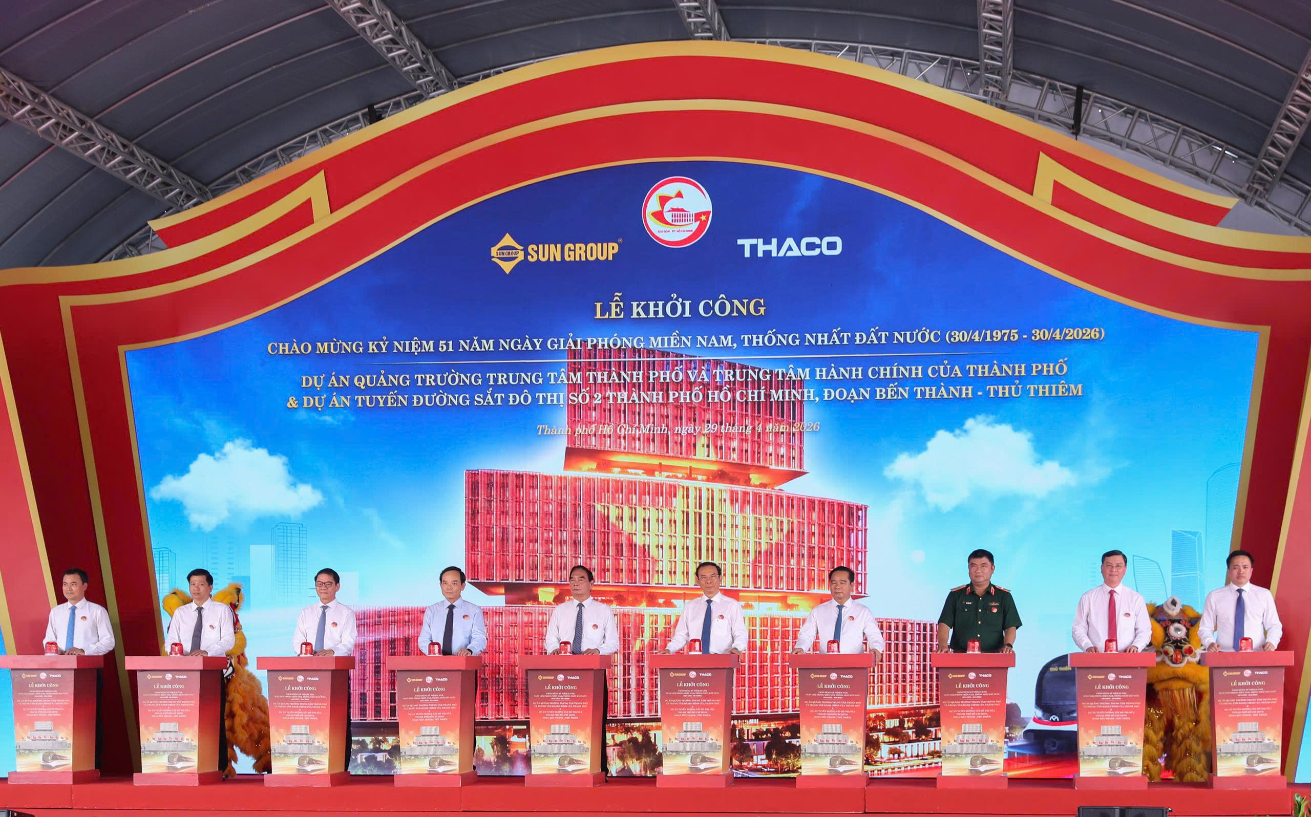 TP HCM khởi công xây dựng siêu đô thị hiện đại cho tương lai phát triển bền vững - Ảnh 1.
