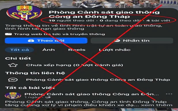  CSGT Công an tỉnh Đồng Tháp có cảnh báo khẩn cấp