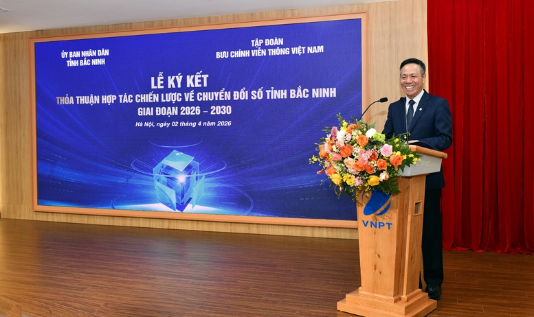 VNPT v&agrave; Bắc Ninh hợp t&aacute;c chuyển đổi số, hướng tới đ&ocirc; thị th&ocirc;ng minh - Ảnh 2.