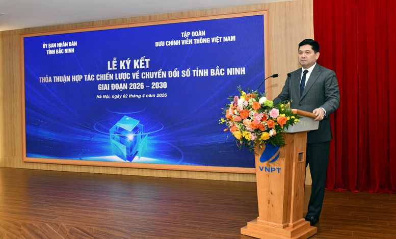 VNPT v&agrave; Bắc Ninh hợp t&aacute;c chuyển đổi số, hướng tới đ&ocirc; thị th&ocirc;ng minh - Ảnh 3.