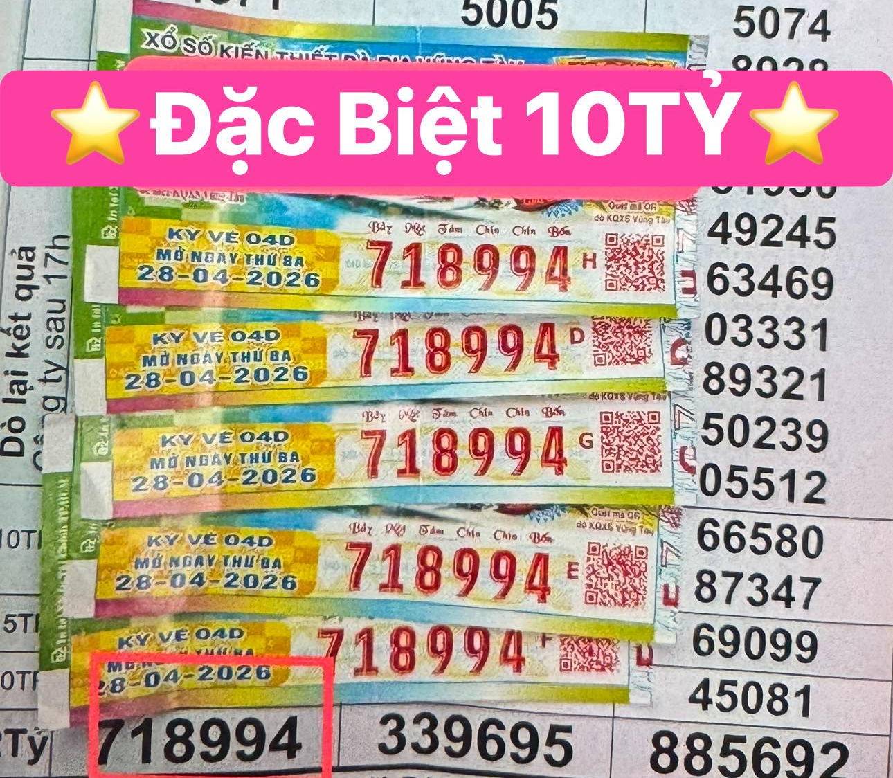 Ba giải độc đắc xổ số miền Nam c&ugrave;ng lộ diện v&agrave;o chiều 30-4 - Ảnh 4.