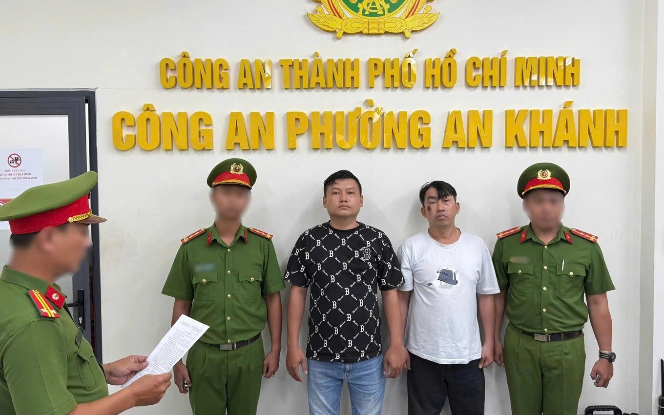 Phá nhanh vụ giật 352 tờ vé số ở xã Bình Lợi, TPHCM - Ảnh 2.