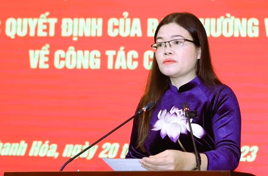 Thanh Hóa có tân Phó trưởng Đoàn đại biểu Quốc hội tỉnh khóa XVI - Ảnh 1.