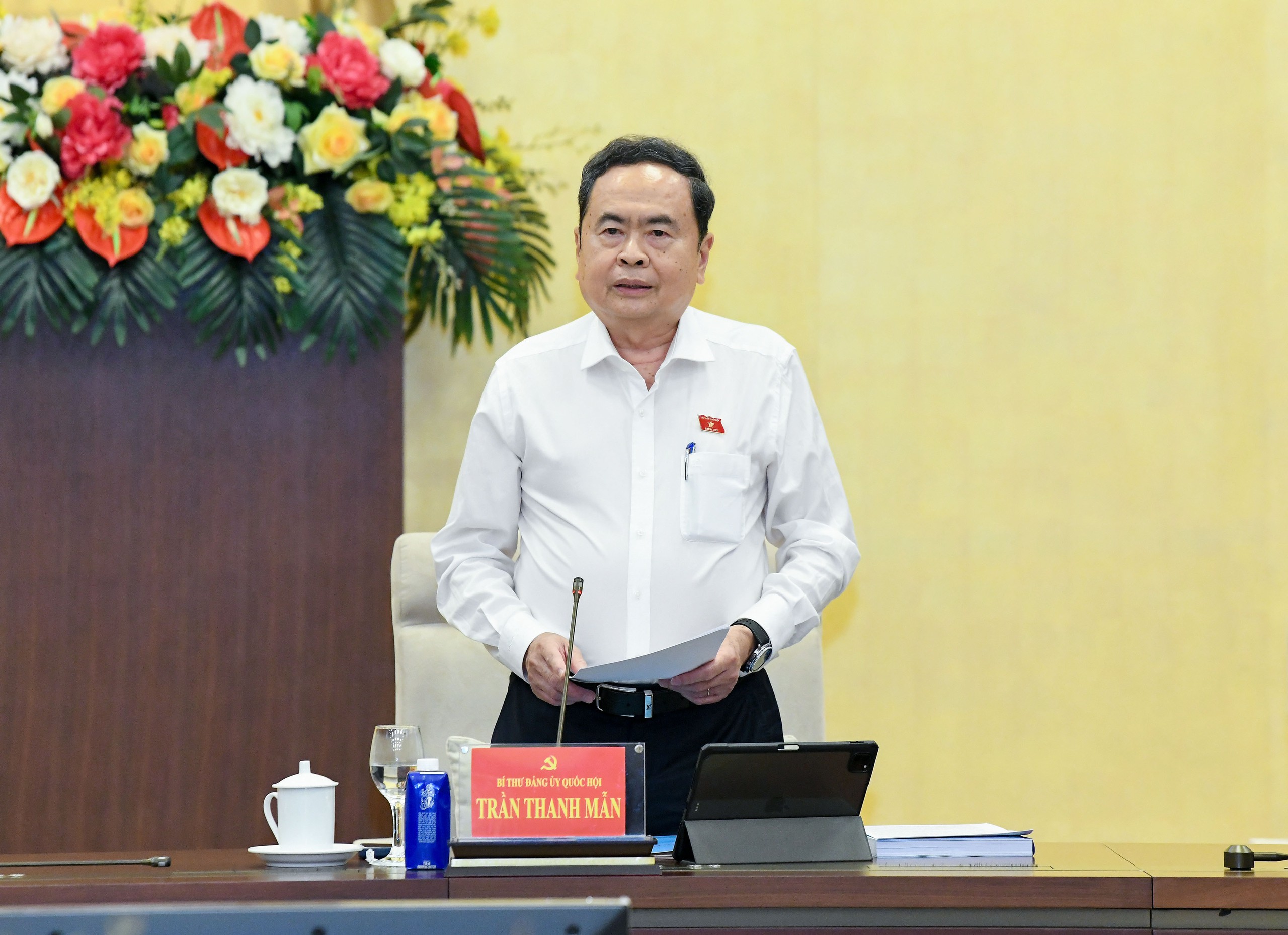 Tổ chức th&agrave;nh c&ocirc;ng Kỳ họp thứ Nhất Quốc hội kh&oacute;a XVI tạo kh&iacute; thế mới cho nhiệm kỳ mới - Ảnh 2.
