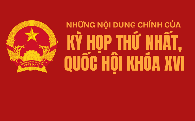 [Infographic] - Những nội dung chính của Kỳ họp thứ nhất Quốc hội khóa XVI