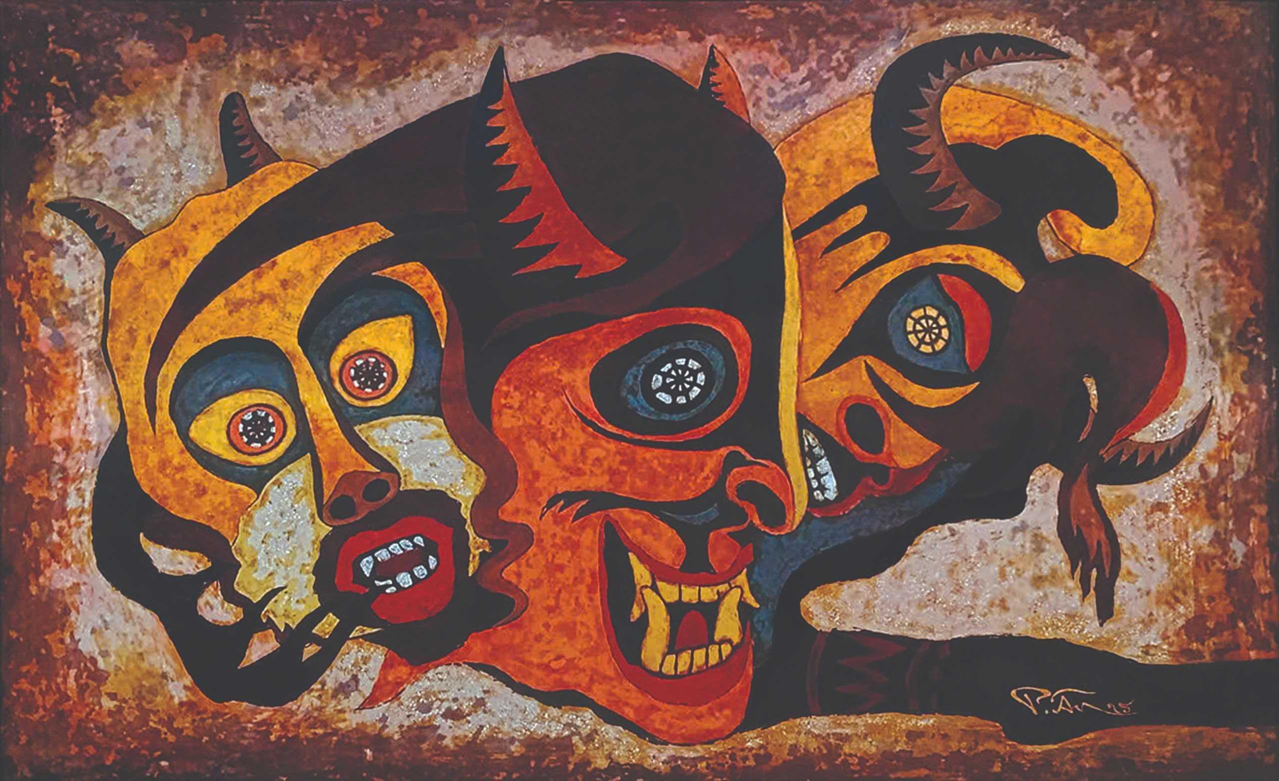 Biểu tượng Cơtu qua sơn m&agrave;i đương đại - Ảnh 1.