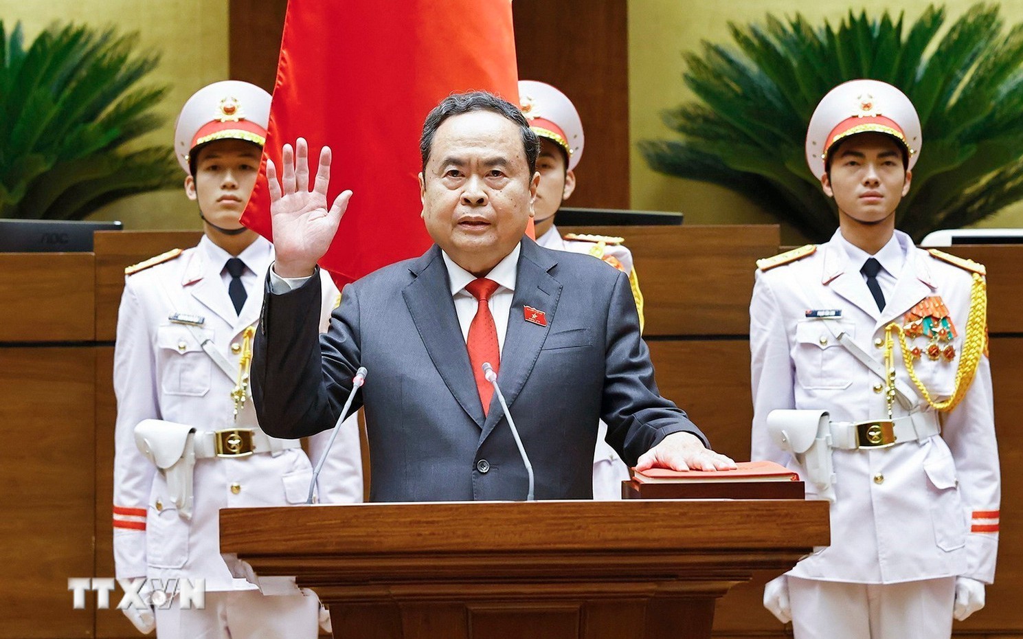Ông Trần Thanh Mẫn tái đắc cử Chủ tịch Quốc hội