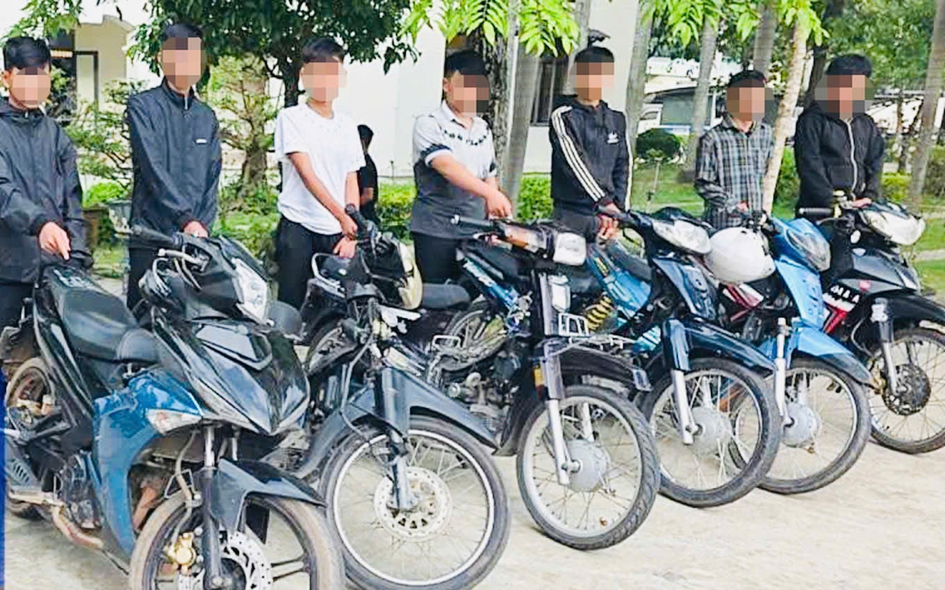 Rủ nhau chạy xe máy đi “săn mây”, 6 thiếu niên bị xử lý