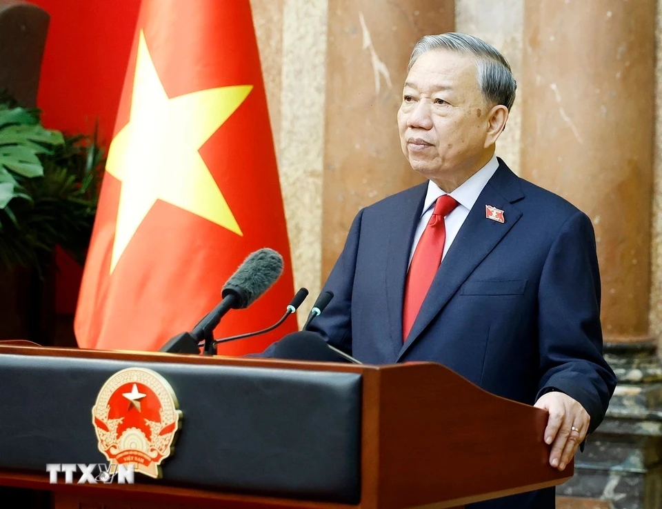 Tổng B&iacute; thư T&ocirc; L&acirc;m c&ocirc;ng bố Quyết định bổ nhiệm th&agrave;nh vi&ecirc;n Ch&iacute;nh phủ nhiệm kỳ 2026 - 2031 - Ảnh 2.