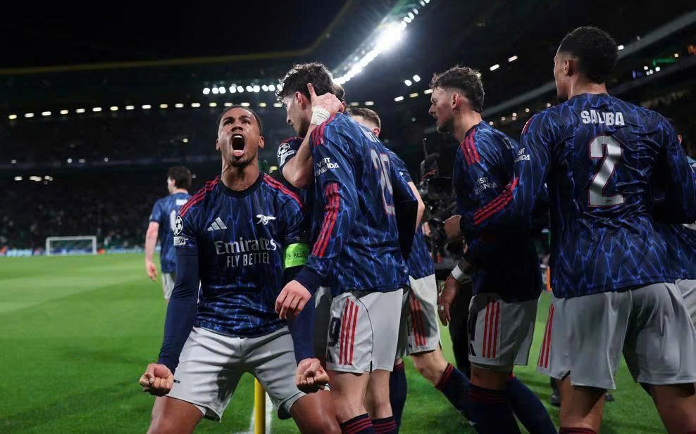 Nhọc nhằn vượt ải Sporting, Arsenal vào bán kết Champions League - Ảnh 3.