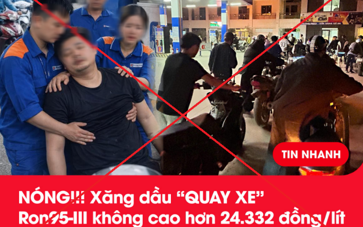 Xử lý nam thanh niên sử dụng AI chế ảnh người ngất tại cây xăng