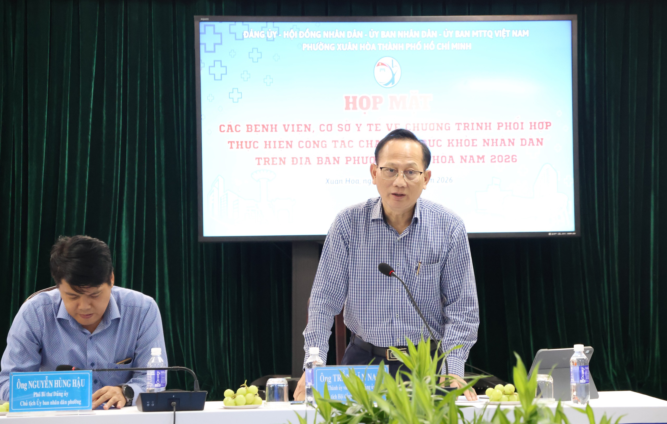 TPHCM: Người dân phường Xuân Hòa được chăm sóc sức khỏe tận nhà, lập hồ sơ điện tử - Ảnh 3.