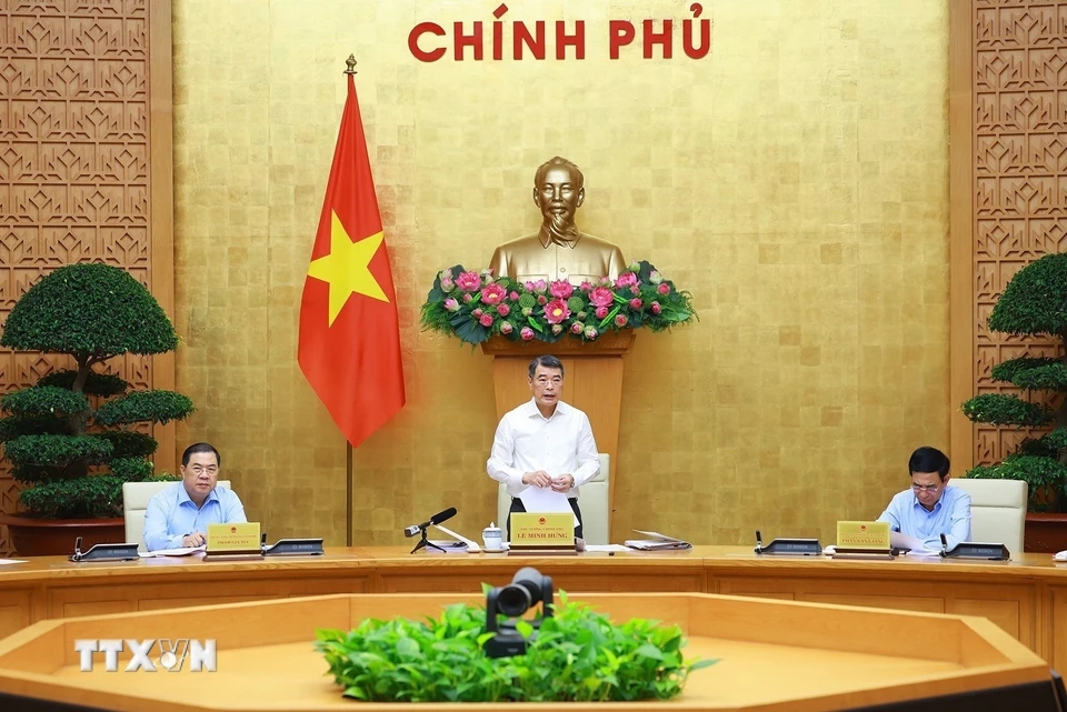 Thủ tướng L&ecirc; Minh Hưng chủ tr&igrave; họp Thường trực Ch&iacute;nh phủ  - Ảnh 2.