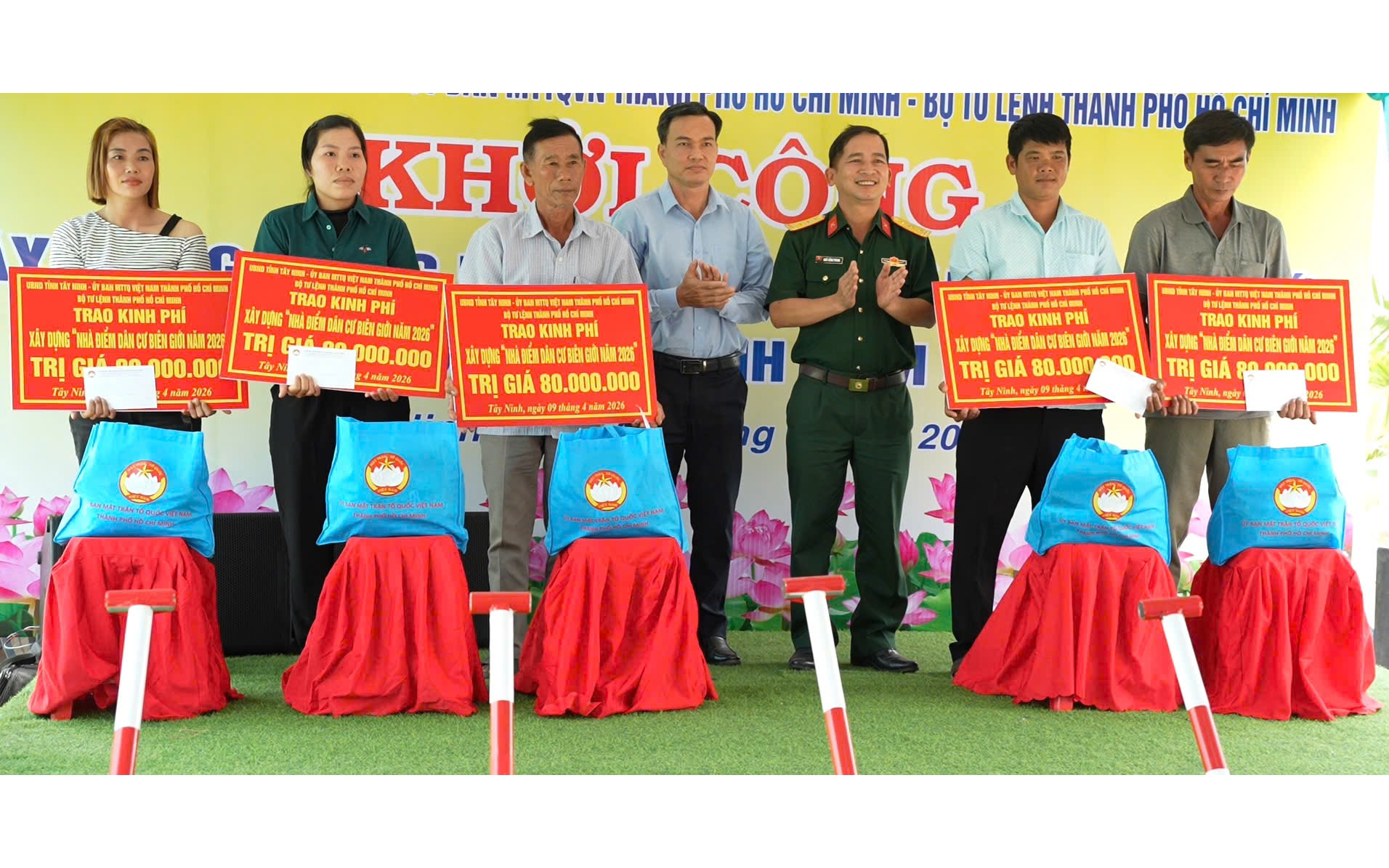 Hoạt động nghĩa tình của Ủy ban MTTQ Việt Nam TPHCM tại Tây Ninh