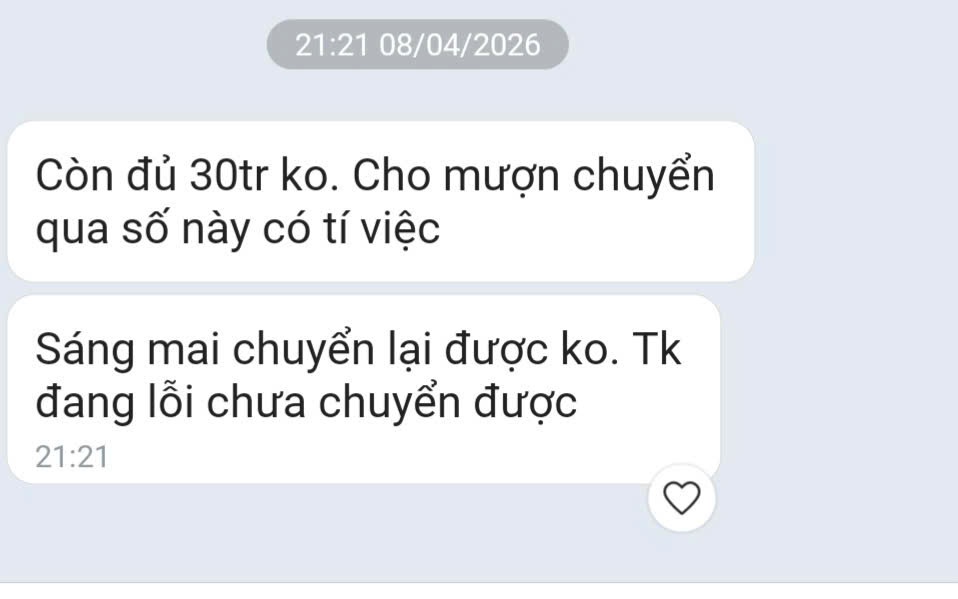 Zalo một giám đốc sở ở Cà Mau bị hack, nhắn tin mượn tiền nhiều người