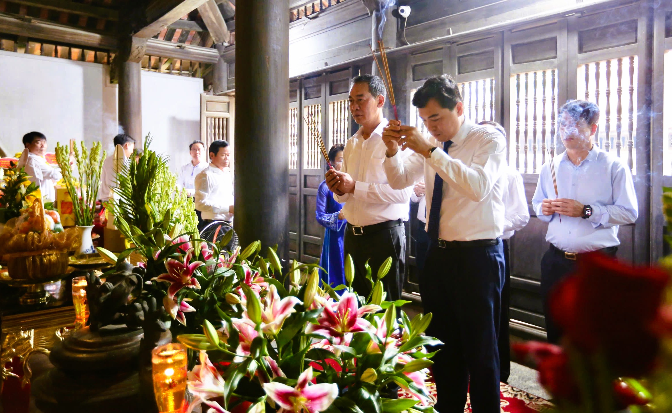 Kỷ niệm 1778 năm ng&agrave;y mất Anh h&ugrave;ng d&acirc;n tộc Triệu Thị Trinh - Ảnh 2.