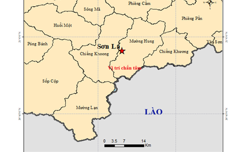 Động đất tại Sơn La, người dân cảm nhận rung lắc mạnh cùng tiếng động lớn
