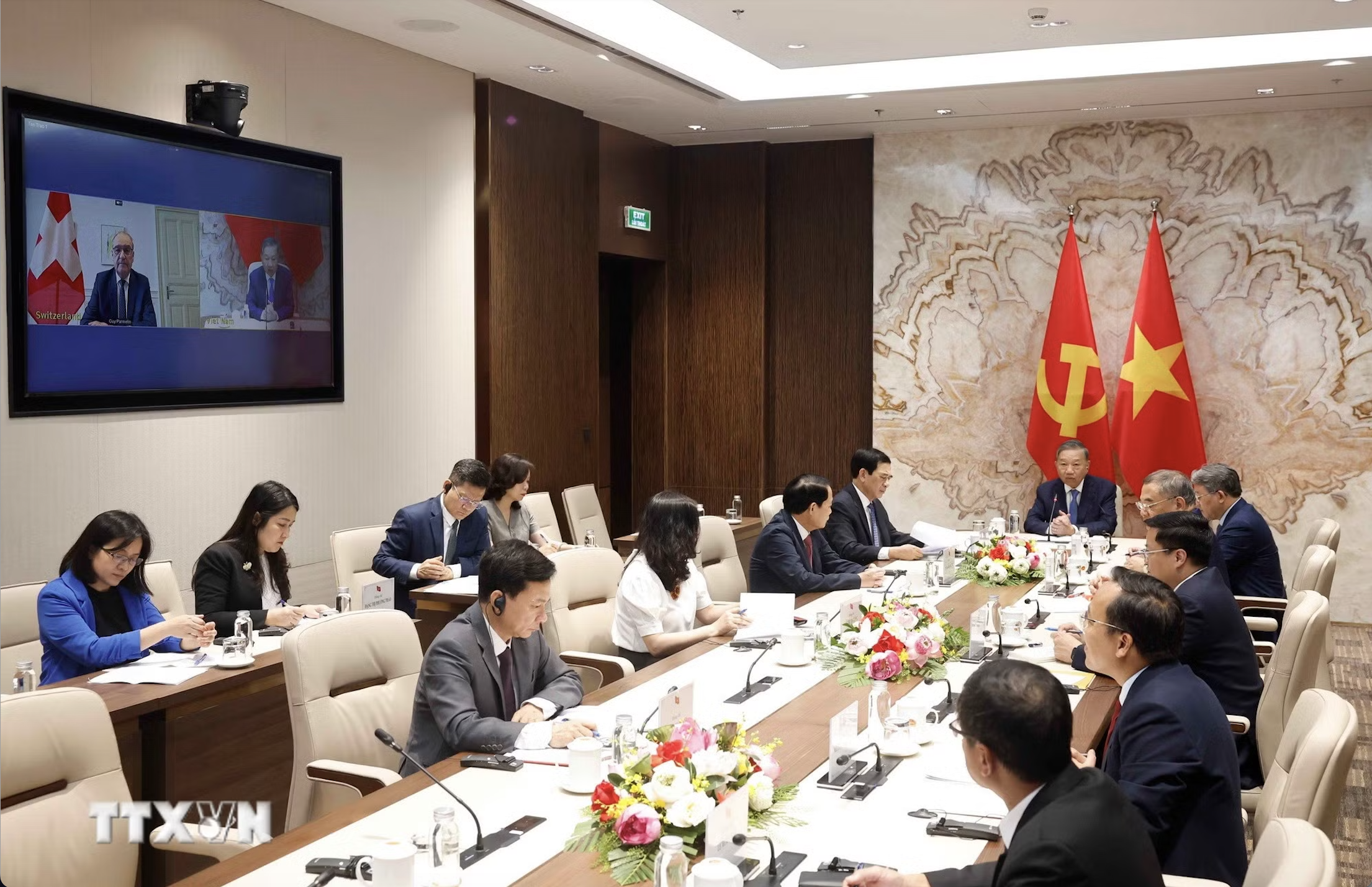 Tổng Bí thư, Chủ tịch nước: Việt Nam sẵn sàng trao đổi về sở hữu trí tuệ với Thụy Sĩ và các đối tác - Ảnh 2.