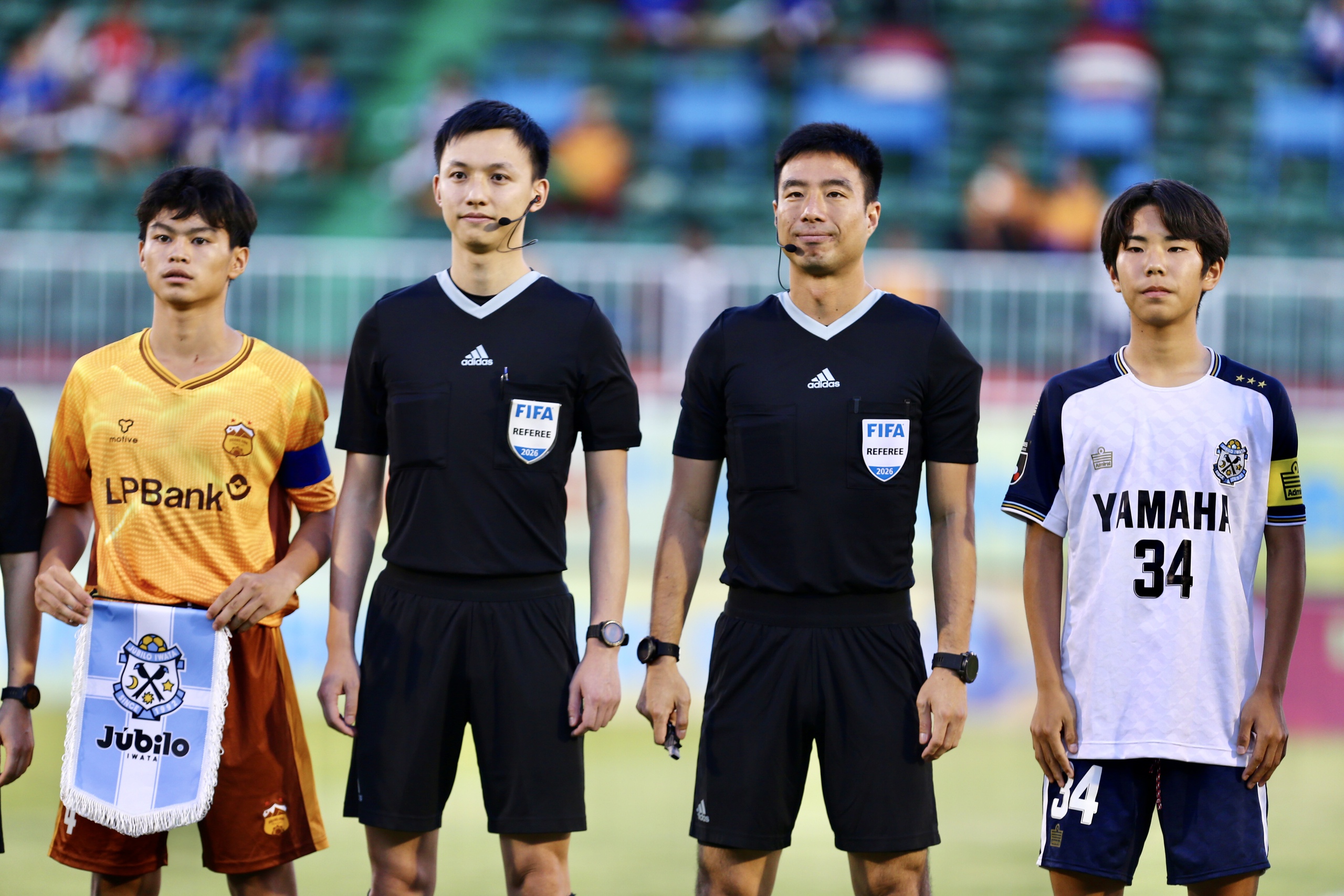 Ch&aacute;u Văn To&agrave;n ghi b&agrave;n gi&uacute;p U14 HAGL thắng đại diện Nhật Bản - Ảnh 1.