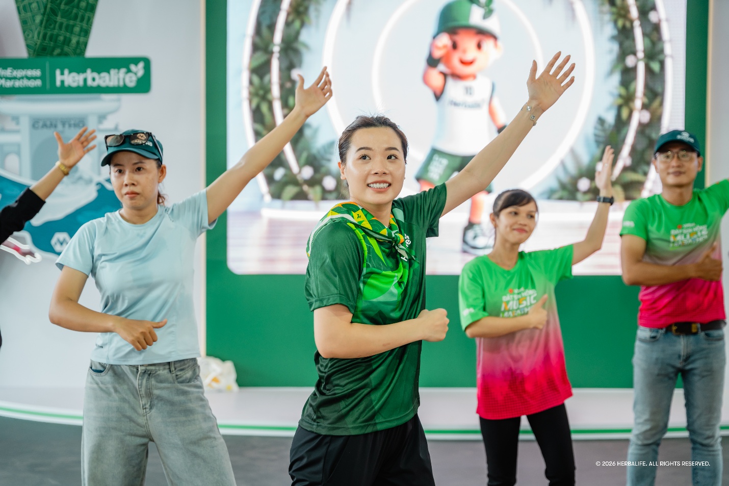 Herbalife Việt Nam đồng hành cùng hơn 10.000 vận động viên tại VnExpress Marathon Cần Thơ 2026 - Ảnh 3.