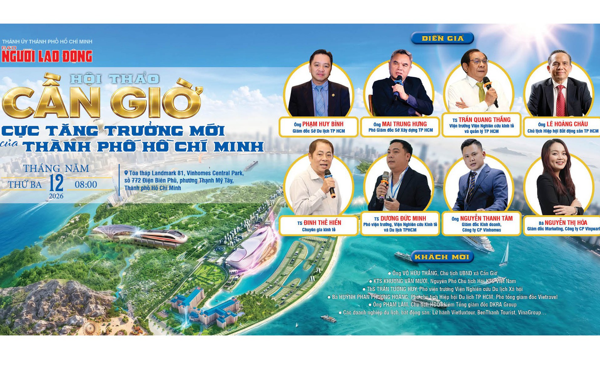 Chờ cú hích từ Hội thảo "Cần Giờ - Cực tăng trưởng mới của TPHCM"