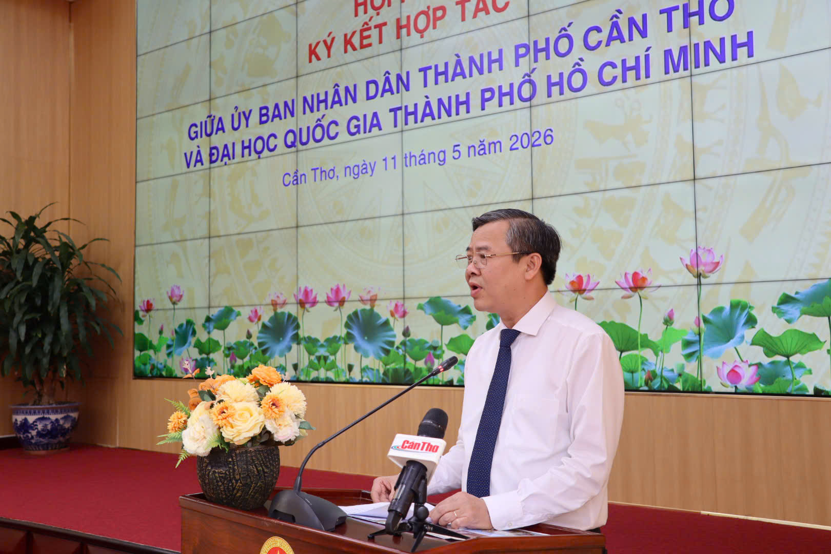 TP Cần Thơ và Đại học Quốc gia TPHCM ký kết hợp tác phát triển công nghệ 2026 - Ảnh 1.