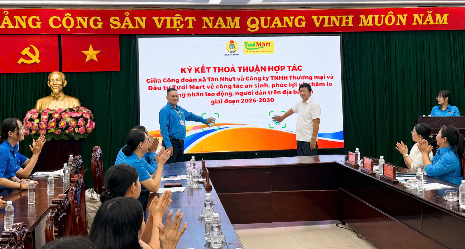 Công đoàn xã Tân Nhựt, TPHCM: Đẩy mạnh chăm lo đoàn viên - lao động trong Tháng Công nhân 2026 - Ảnh 5.