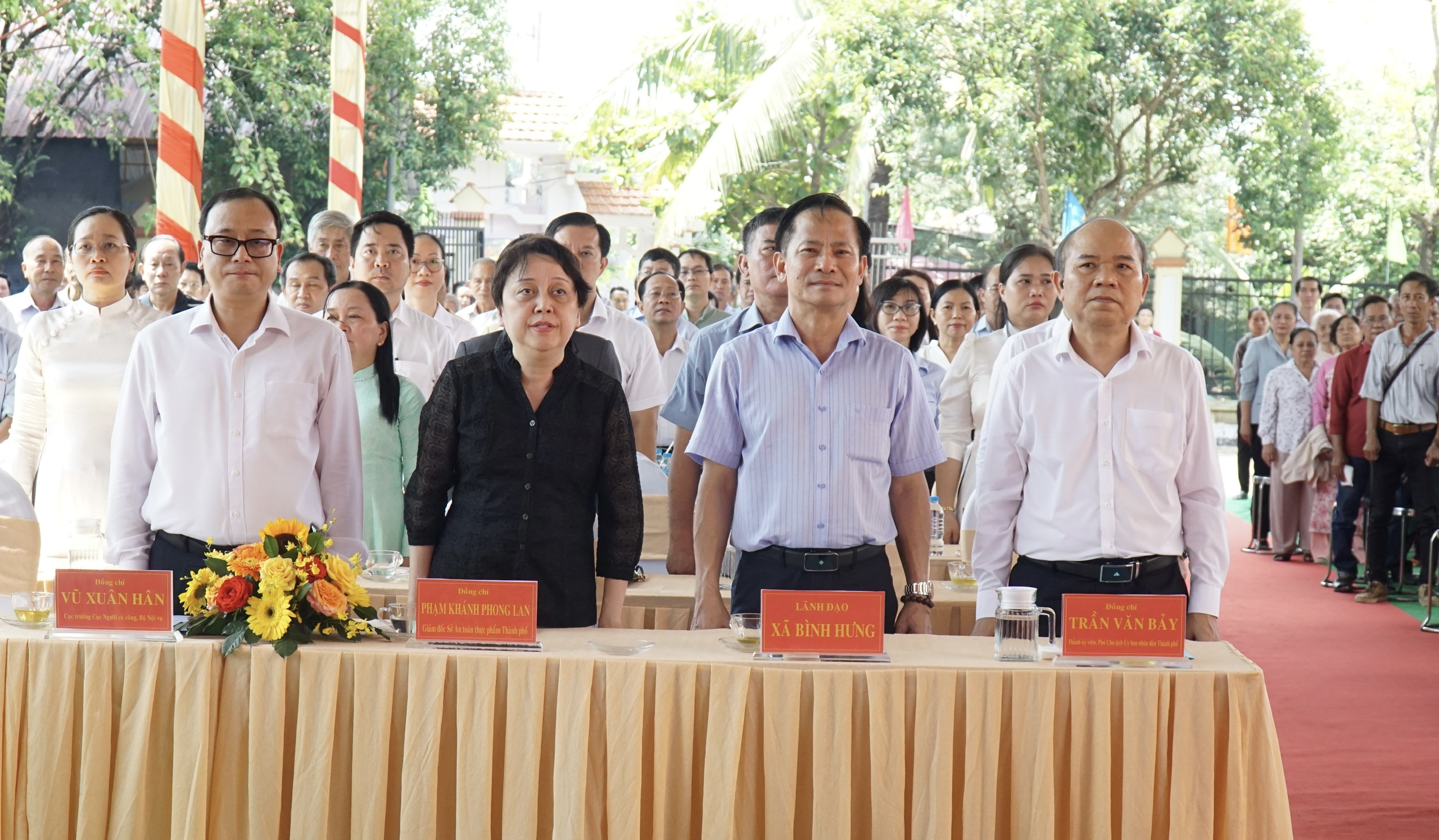 Xã Hưng Long, TPHCM: 78 năm ngày giỗ thiêng nơi vùng đất Rạch Già - Ảnh 3.