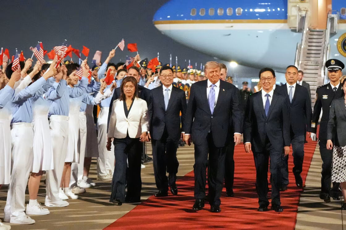 Tổng thống Mỹ Donald Trump đến Bắc Kinh - Ảnh 5.