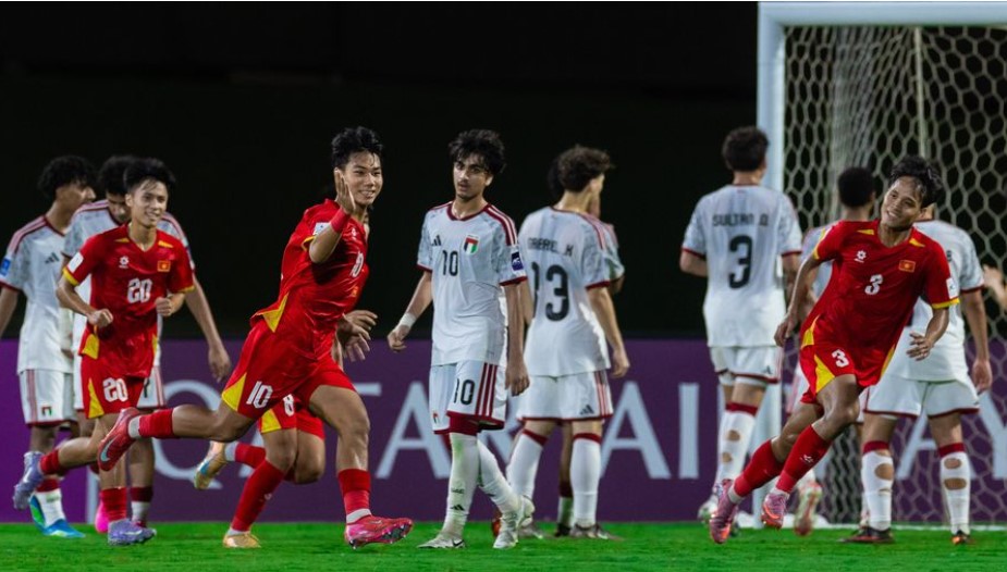 U17 Việt Nam ngược d&ograve;ng v&agrave;o World Cup với ng&ocirc;i đầu bảng - Ảnh 3.