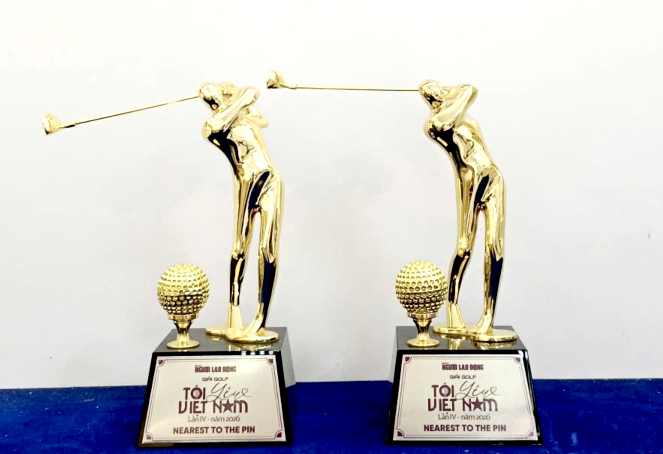 Giải Golf "Tôi yêu Việt Nam" lần 4 năm 2026: Công bố áo đấu và cúp chiến thắng - Ảnh 2.