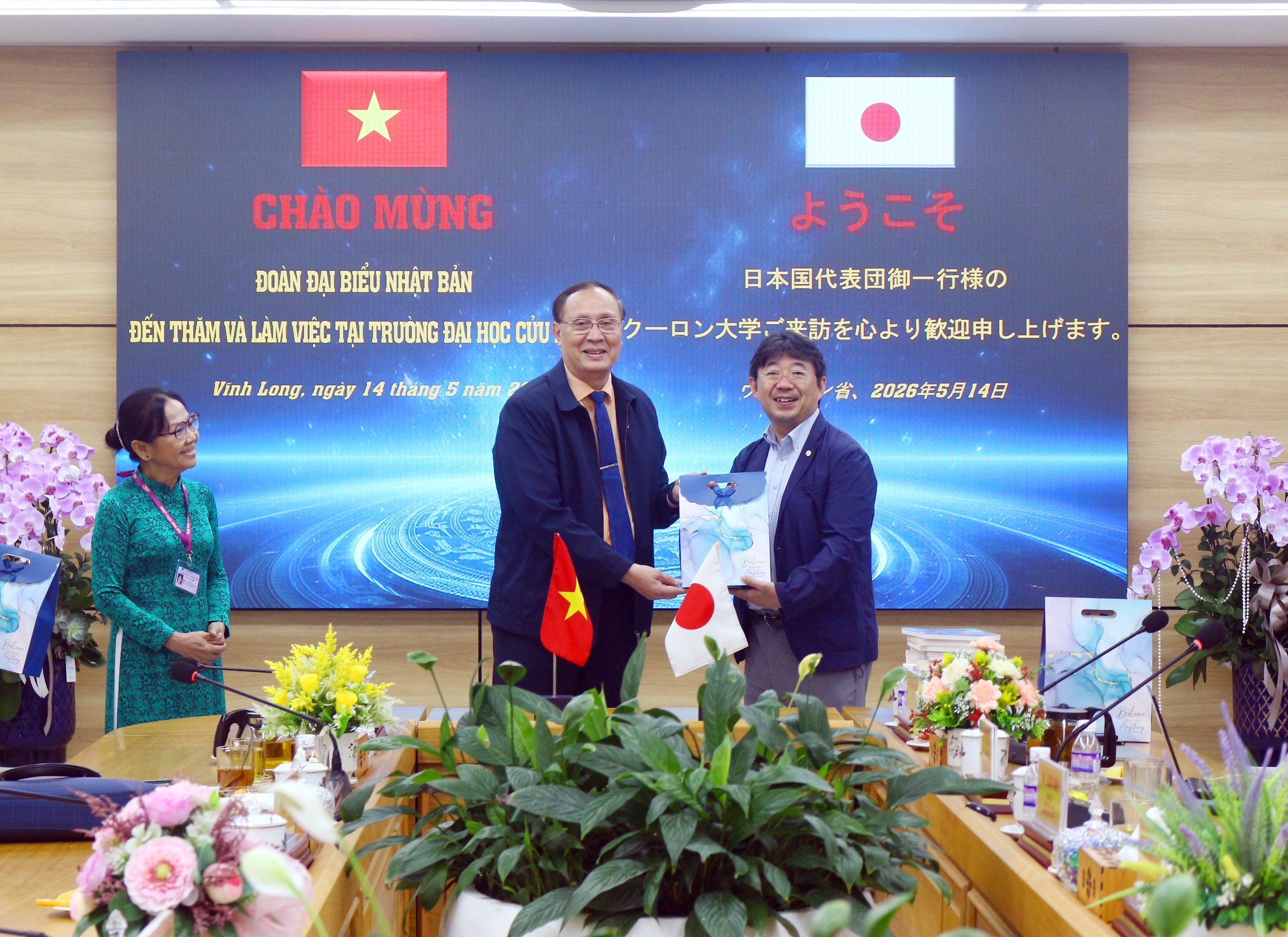 Trường Đại học Cửu Long đẩy mạnh hợp tác với các đối tác Nhật Bản - Ảnh 3.