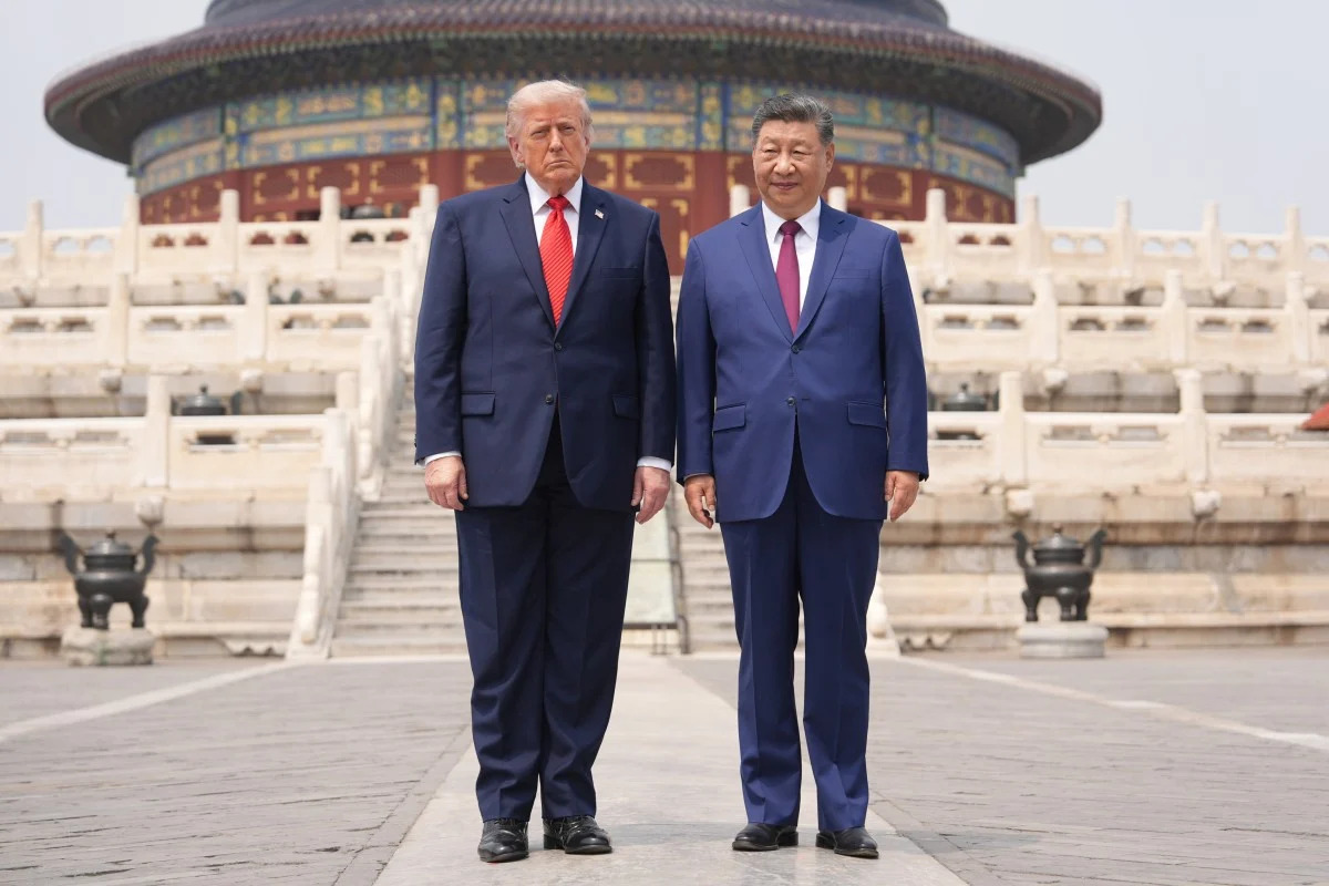 Ngày đầu làm việc tại Bắc Kinh của ông Donald Trump - Ảnh 8.