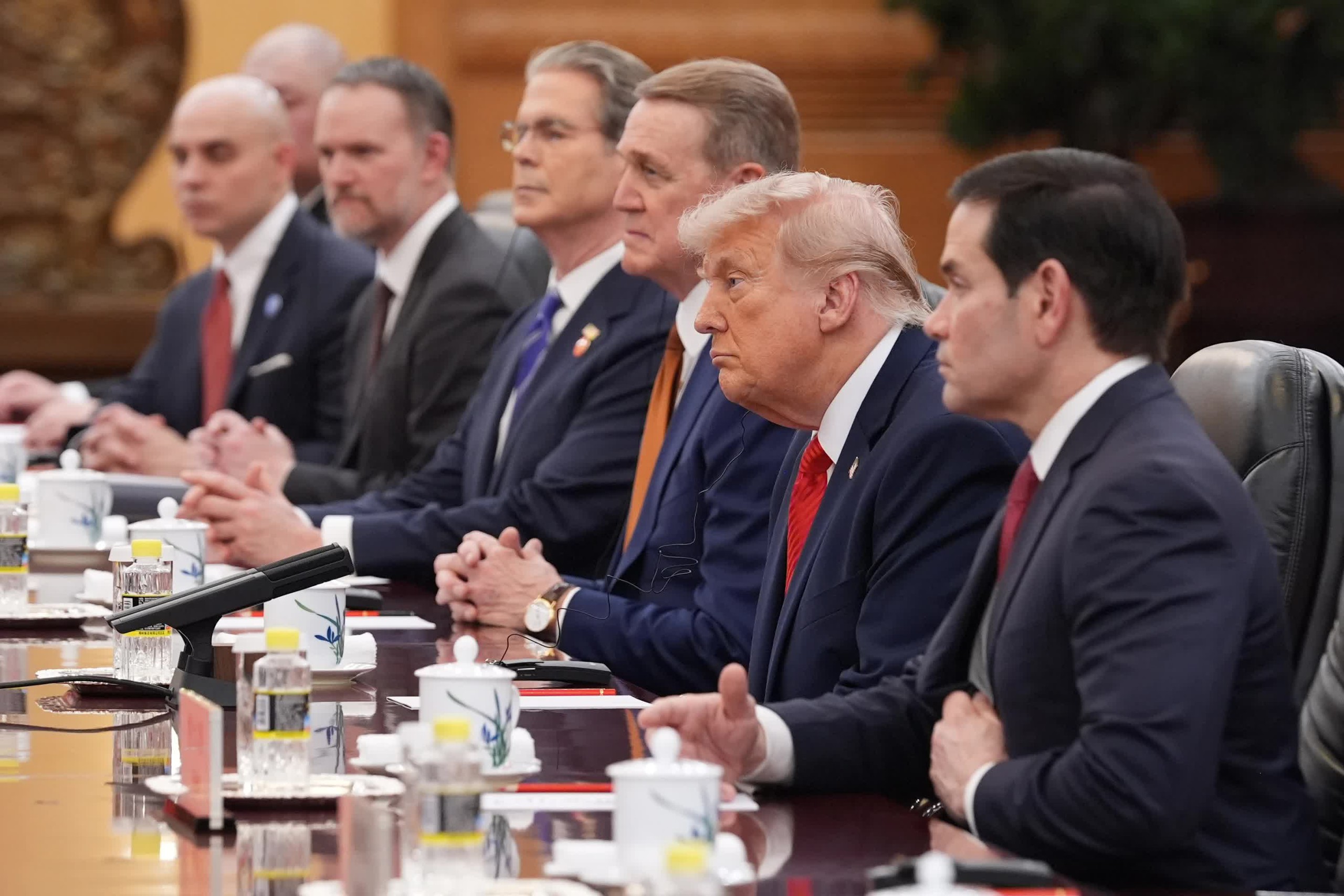 Chủ tịch Trung Quốc Tập Cận Bình hội đàm với Tổng thống Mỹ Donald Trump - Ảnh 6.