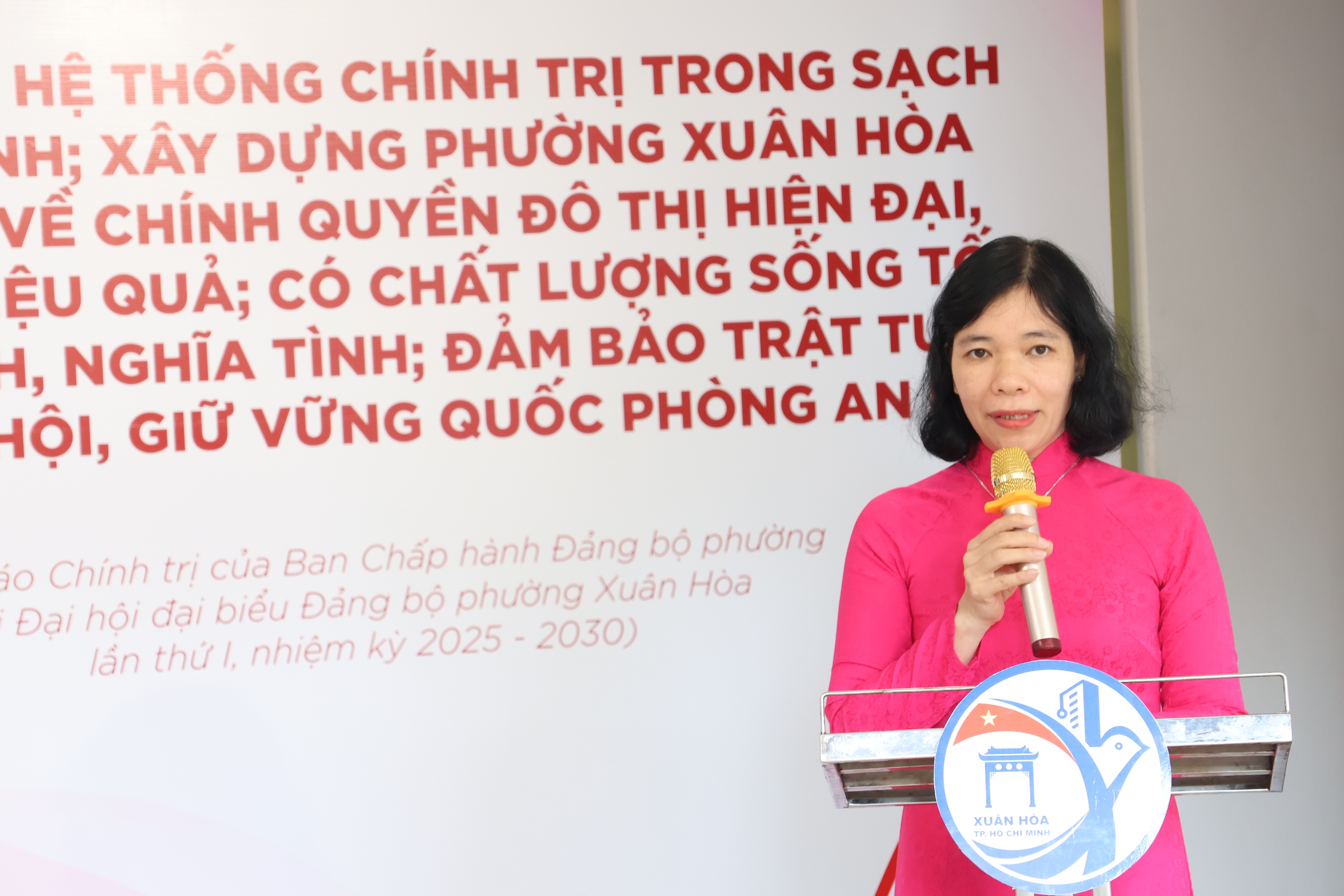 TPHCM: Phường Xu&acirc;n H&ograve;a ra mắt Kh&ocirc;ng gian văn h&oacute;a Hồ Ch&iacute; Minh - Ảnh 3.