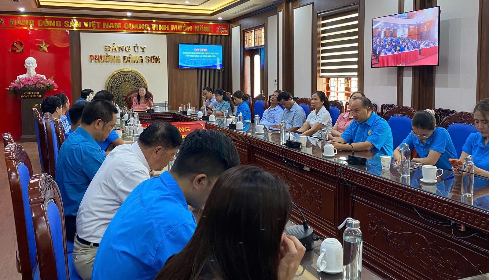 Đối thoại với công nhân ở Thanh Hóa: Cần thường xuyên tiếp nhận ý kiến gửi tỉnh giải quyết - Ảnh 5.