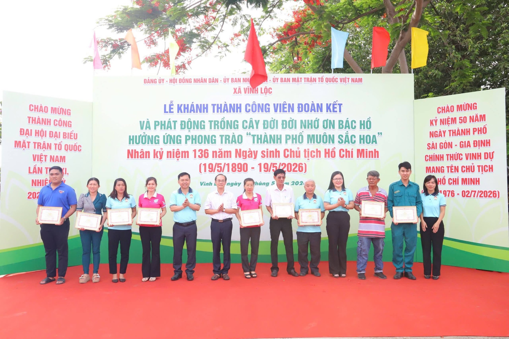 X&atilde; Vĩnh Lộc kh&aacute;nh th&agrave;nh C&ocirc;ng vi&ecirc;n Đo&agrave;n kết 3.100 m&sup2; phục vụ người d&acirc;n - Ảnh 8.