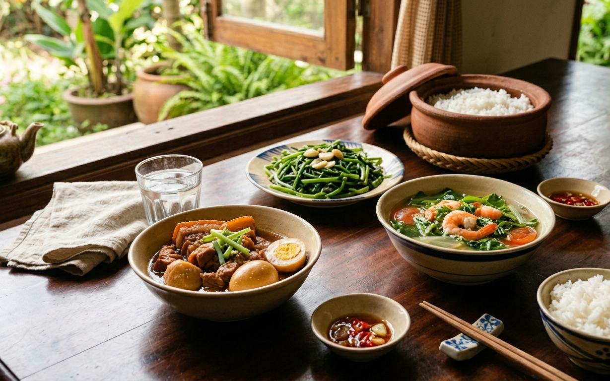 Chậm lão hóa nhờ kiểu ăn "truyền thống" của người Việt?