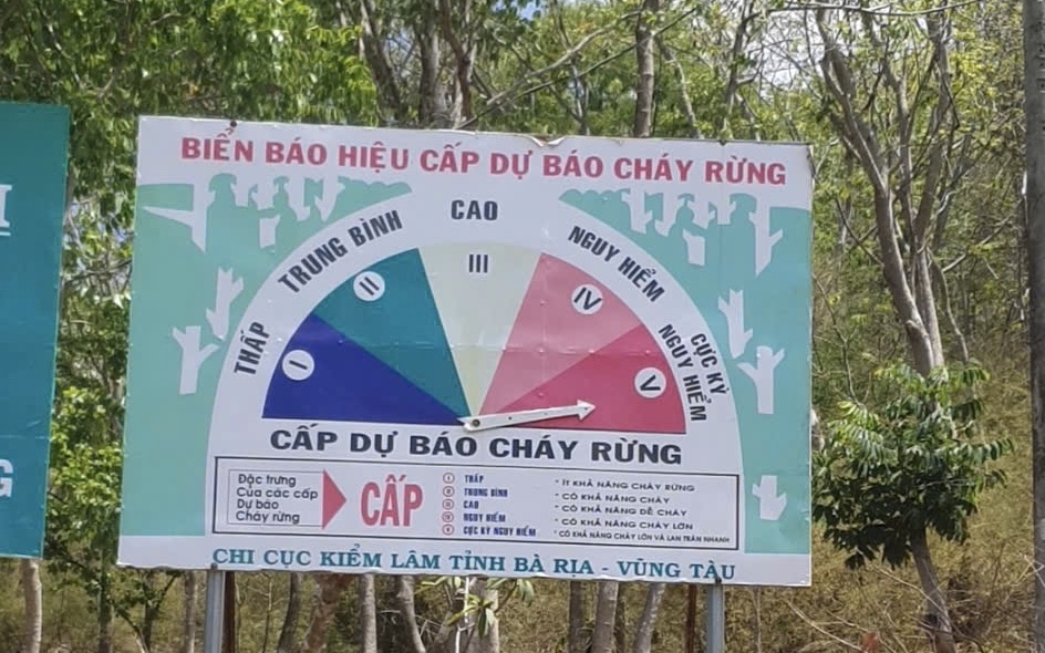 TPHCM: Cảnh báo cháy rừng ở cấp cao nhất - cực kỳ nguy hiểm