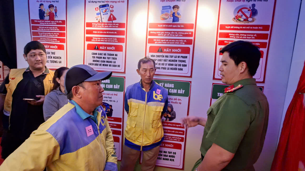 Ngăn chặn ma túy trong công nhân lao động - Ảnh 3.
