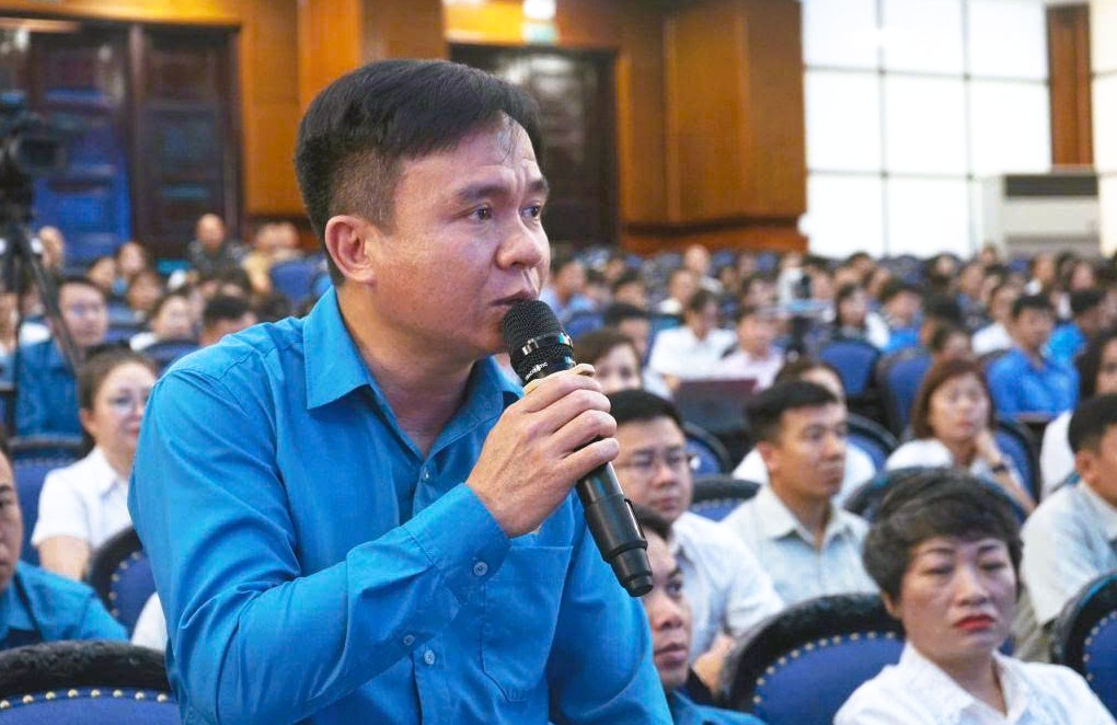 Đối thoại với công nhân ở Thanh Hóa: Cần thường xuyên tiếp nhận ý kiến gửi tỉnh giải quyết - Ảnh 3.