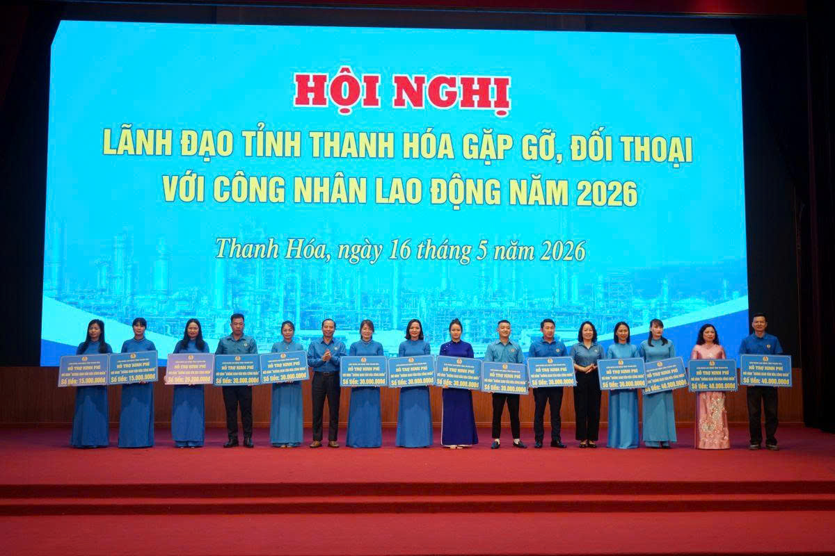 Đối thoại với công nhân ở Thanh Hóa: Cần thường xuyên tiếp nhận ý kiến gửi tỉnh giải quyết - Ảnh 6.