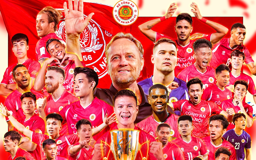 Công an Hà Nội vô địch V-League 2025-2026 sớm 3 vòng đấu