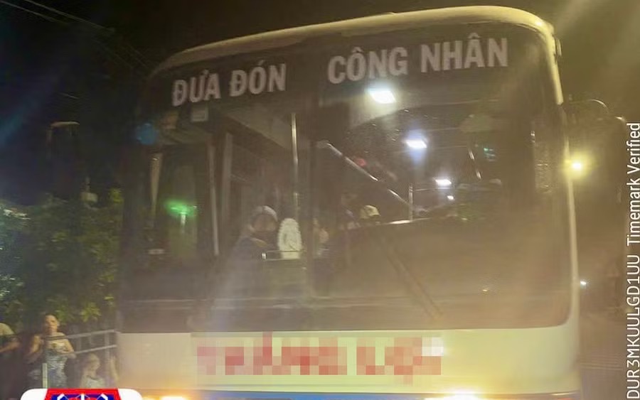 Phát hiện 1 tài xế ô tô vi phạm về nồng độ cồn khi đưa đón công nhân