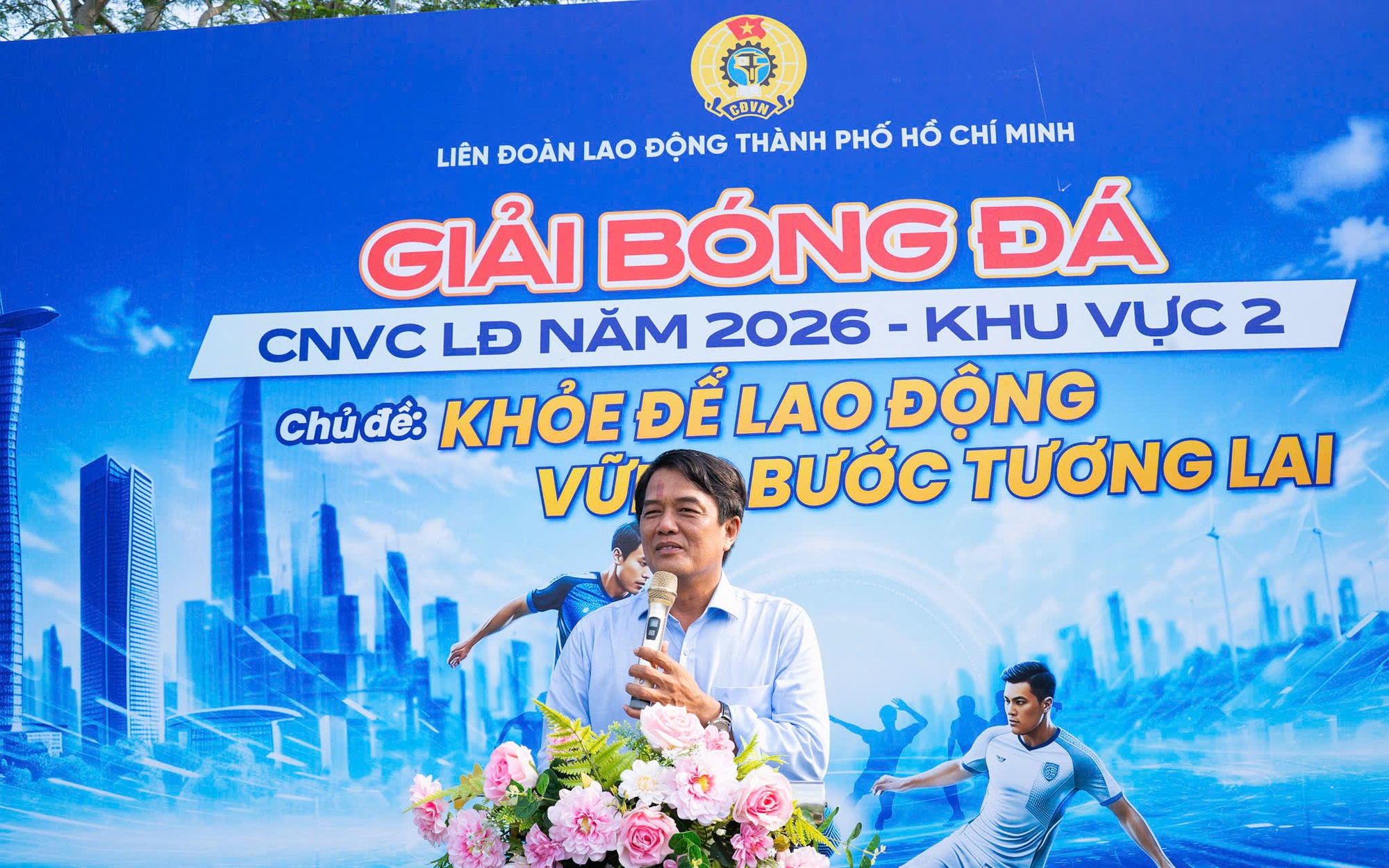 Hơn 750 công nhân tranh tài tại giải bóng đá do LĐLĐ TPHCM tổ chức