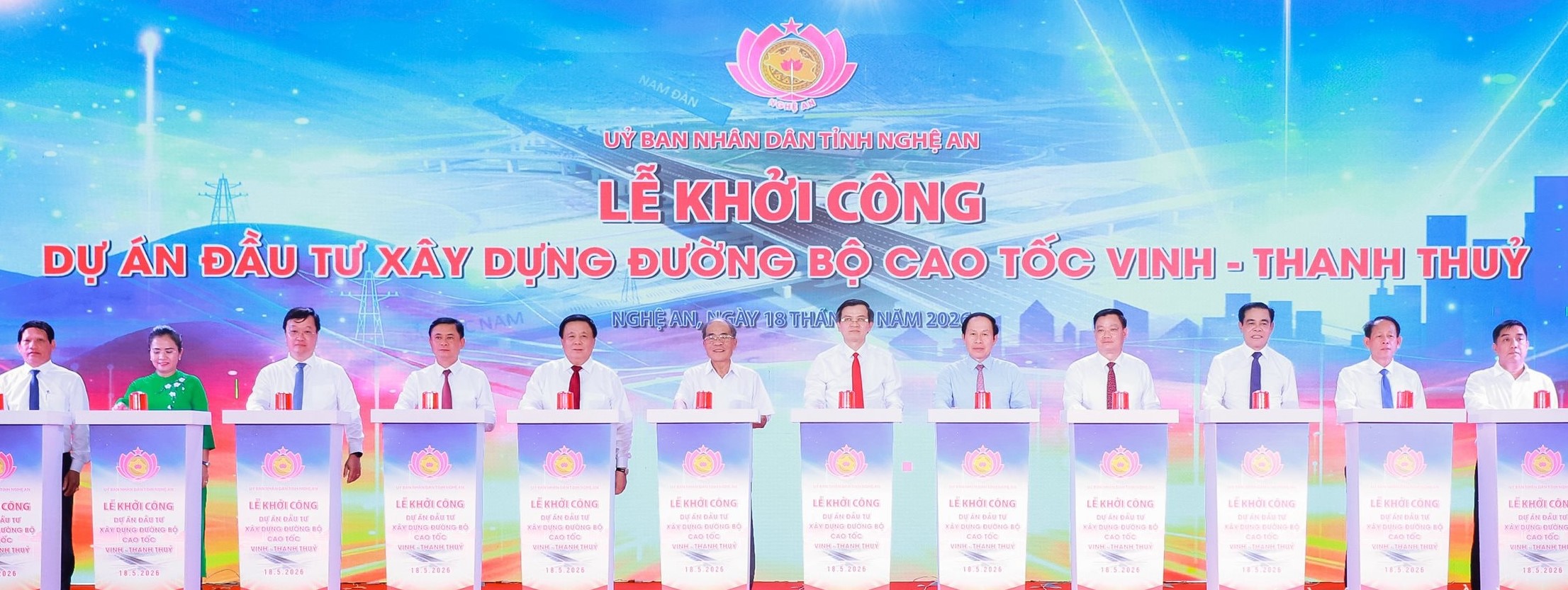  Khởi c&ocirc;ng x&acirc;y cao tốc Vinh - Thanh Thủy gần 24.000 tỉ đồng - Ảnh 2.