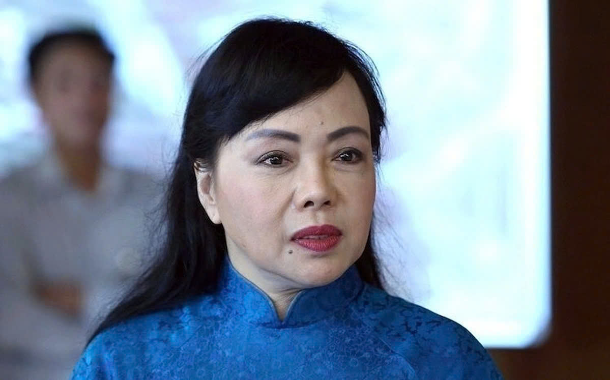 Cựu Bộ trưởng Nguyễn Thị Kim Tiến hầu tòa - Ảnh 1.