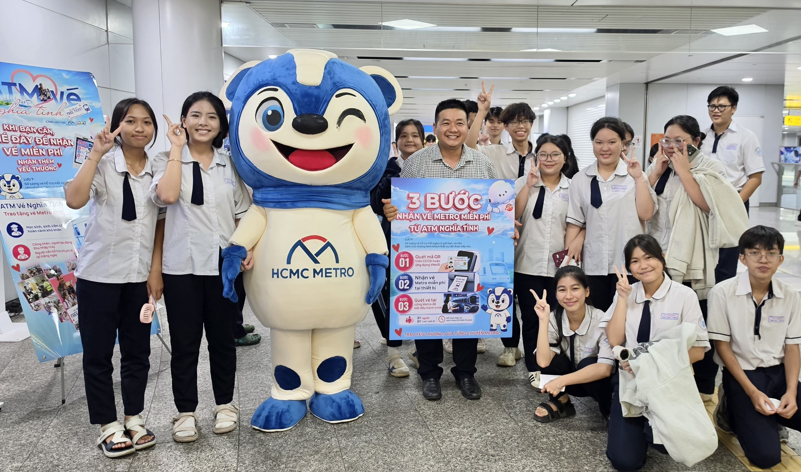 Triển khai &ldquo;ATM v&eacute; nghĩa t&igrave;nh&rdquo; tr&ecirc;n metro số 1 từ ng&agrave;y 5-6 - Ảnh 3.